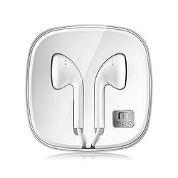 Acheter Wewoo Écouteur intra-auriculaire MEIZU EP21-HD 3,5 mm Jack écouteurs intra-auriculaires avec filcontrôle des appelslongueur du câble 1,2 m blanc