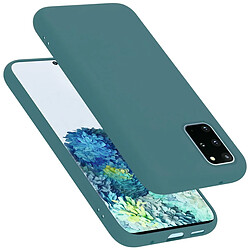 Cadorabo Coque Samsung Galaxy S20 PLUS Etui en Vert