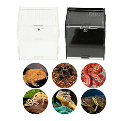 Reptile Turtle Tank Araignées Araignées Reproducteur Box Terrariums Tortue Blanc pas cher