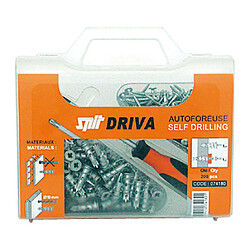 cheville spécial platre - spit driva tp12 - coffret de 200 - spit 074180