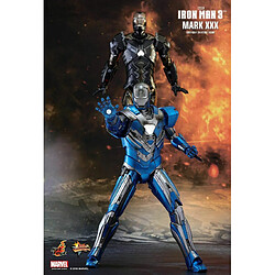 Acheter Hot Toys MMS391 - Marvel Comics - Iron Man 3 - Iron Man Blue Steel Mark 30