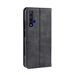 Avis Wewoo Housse Coque Étui en cuir à boucle magnétique avec rétro pour Crazy Horse Texture horizontale HUAWEI Honor 20avec support et fentes cartes et cadre photo Noir