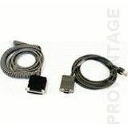 Datalogic CAB-408 RS-232 Pwr Coil 9-Pin Fem