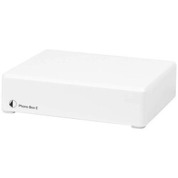 Pro-Ject Box E Blanc - Préamplificateur Phono RIAA