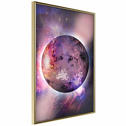 Paris Prix Affiche Murale Encadrée Mysterious Celestial Body 20 x 30 cm Or