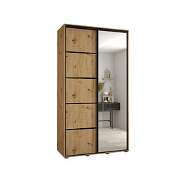 Abiks Meble Armoire DAVOS 5 À Portes Coulissantes 235,2/140/60 2 Portes