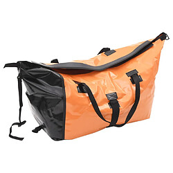 Avis vidaXL Remorque à bagages pour vélo avec sac Orange et noir