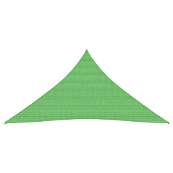 Maison Chic Voile d'ombrage | Voile de parasol | Toile d'ombrage 160 g/m² Vert clair 4x5x5 m PEHD -MN94699