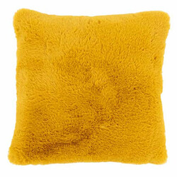 Paris Prix Coussin Imitation Fourrure Cutie 41x44cm Ocre