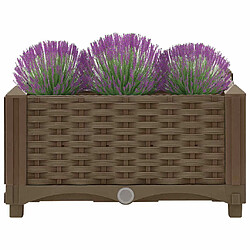 Avis Maison Chic Jardinière,Lit surélevé - Bac à fleurs - pot de fleur 40x40x23 cm Polypropylène -GKD92962