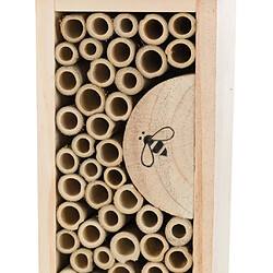 Avis TRIXIE Hôtel à abeilles 11x30x14 cm Bois de pin et métal