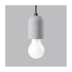 Acheter Luminaire Center Suspension Neso PVC,Béton Noir