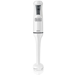 Black & Decker Mixeur plongeant 500w blanc - bxhb500e - BLACK+DECKER