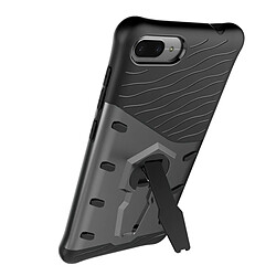 Avis Wewoo Coque noir Asus Zenfone 4 Max 5.2 pouces ZC520KL PC + TPU Dropproof Sniper Hybride Housse de protection arrière avec 360 degrés de rotation titulaire