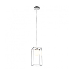 Luminaire Center Suspension industrielle et rétro Daisy Chrome