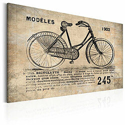 Paris Prix Tableau Imprimé N° 1245 Bicyclette 40 x 60 cm