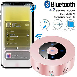 Avis Universal Haut-parleur Bluetooth portable YH, mini-petit haut-parleur Bluetooth avec emplacement pour carte SD, entrée AUX 3,5 mm pour téléphone mobile (or rose)