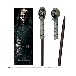 Noble Collection Harry Potter - Set stylo à bille et marque-page Death Eater