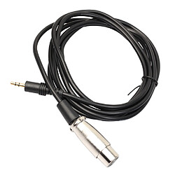 XLR 3 Pin Mâle À 1/8'' 3.5mm Mono Jack Câble de Connexion Audio Câble Stéréo 10ft