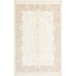 Vidal Tapis de laine 183x122 beige Darya