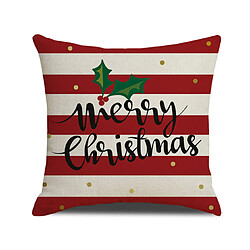 P46 4pcs 45 * 45 cm Sapin de Noël Taie d'oreiller Taie d'oreiller imprimé Coussin Coussin Coussin de coussin Accueil