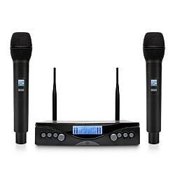 Avis Universal Système de microphone sans fil professionnel UHF, fréquence réglable Karaoke Yuepu RU D230 | Microphone