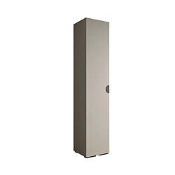 Abiks Meble Armoire Inova 4 À Portes Battantes 236,7/50/47 1 Portes (gris/nero)