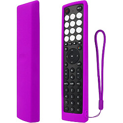 SANAG Housse Coque En Silicone Pour Hisense Vidaa Tv Telecommande En2D36H En2J36H En2F36H Erf2S36H, Etui De Protection Pour Hisense Tv Telecommande, Antiderapage, Antisismique, Lavable-Violet