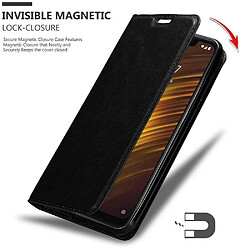 Avis Cadorabo Coque Xiaomi Pocophone F1 Etui en Noir