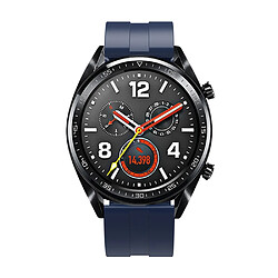 Avis Bracelet en silicone 22mm bleu foncé pour votre Huawei Watch GT