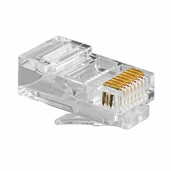 Connecteur RJ45 Catégorie 5 UTP GEMBIRD PLUG3UP6/100 100 uds