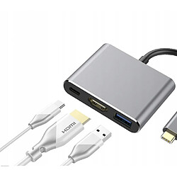 Acheter GUPBOO Adaptateur 3 en 1 Hub USB-C HDMI 4K ver2020,JL03