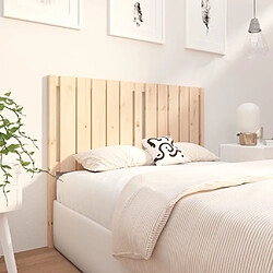 Avis Maison Chic Tête de lit scandinave pour lit adulte,Meuble de chambre 125,5x4x100 cm Bois massif de pin -MN46148