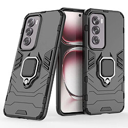 Htdmobiles Coque pour Oppo Reno 12 Pro 5G - housse etui rigide anti choc + film ecran - NOIR