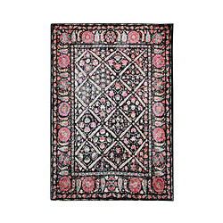 Thedecofactory SERENA - Tapis motifs floraux scandinaves multicolore 133x190 