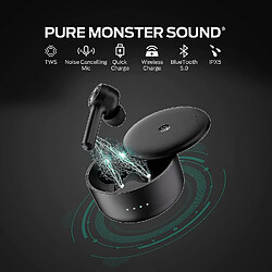 Acheter Universal Monster Wireless Earbuds Bluetooth 5.0 Ecouteurs intra-auriculaires avec boîtier de recharge sans fil, écouteurs TWS