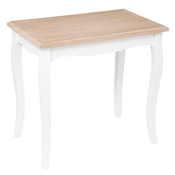 Atmosphera, Createur D'Interieur Atmosphera - Lot de 2 tables à café Chrysa - Blanc