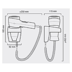 Avis Valera Sèche-cheveux pro VA 542.14/038A B Action Super Plus 1800 Black