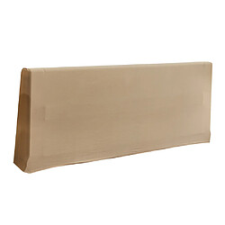 Housse de protection de tête de lit 180cm Beige anti-poussière pas cher