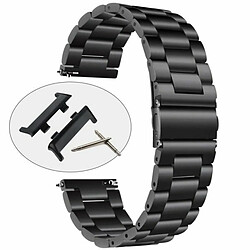 PHONECARE Bracelet en Acier Stainless Lux + Outil pour OPPO Watch 41mm - Noir