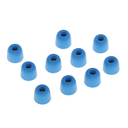 embouts en mousse à mémoire de forme embouts auriculaires pour casque inear 4,5 mm bleu pas cher