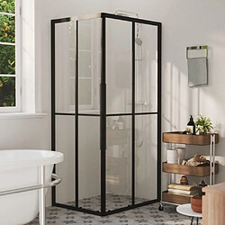 vidaXL Cabine de douche ESG 90x70x180 cm