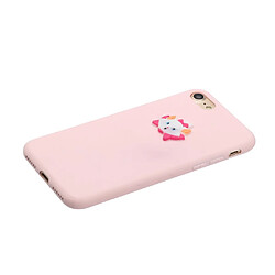 Coque en TPU + PU poupée animale enduite Renard pour votre Apple iPhone 7/8 4.7 pouces