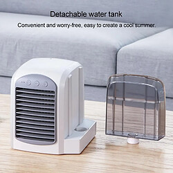 Acheter Wewoo WT-F10 Portable style européen ventilateur à refroidissement par eau bleu