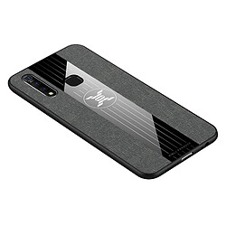 Avis Wewoo Coque Souple Pour étui de protection TPU antichoc Vivo Z5X XINLI Stitching Cloth Gris