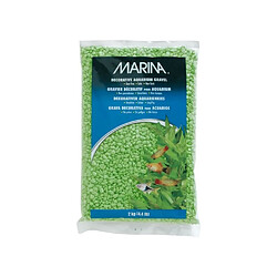 Marina Gravier vert jaune pour aquarium 2 kg