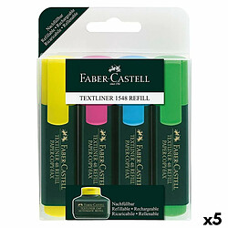 boîte de marqueurs Faber-Castell Fluorescent 5 Unités