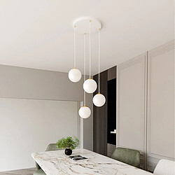 EPIKASA Suspension Royal, Blanc, Acier, 40x100x40 cm pas cher