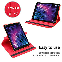 Cadorabo Coque Medion LifeTab S10366 Etui en Rouge