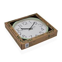 Acheter Horloge Murale Versa Vert Bois 4,2 x 30 x 30 cm